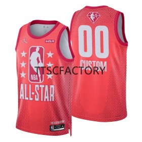 Herren NBA Cleveland Cavaliers Trikot Benutzerdefinierte 2022 All-Star Jordan Brand Rot Swingman